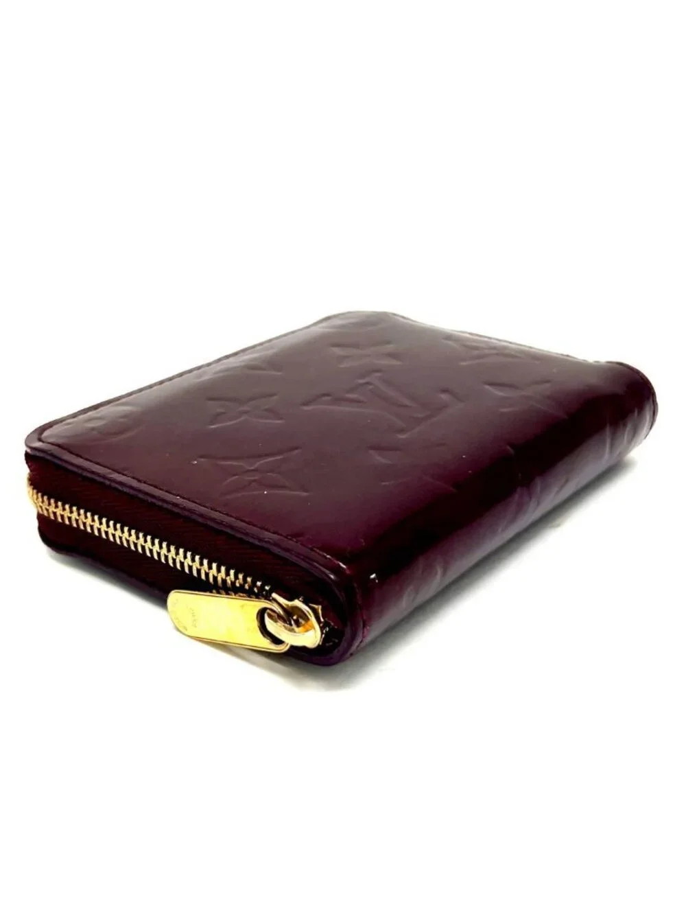 Louis Vuitton Vernis Zippy Coin Purse Rouge Fauvist